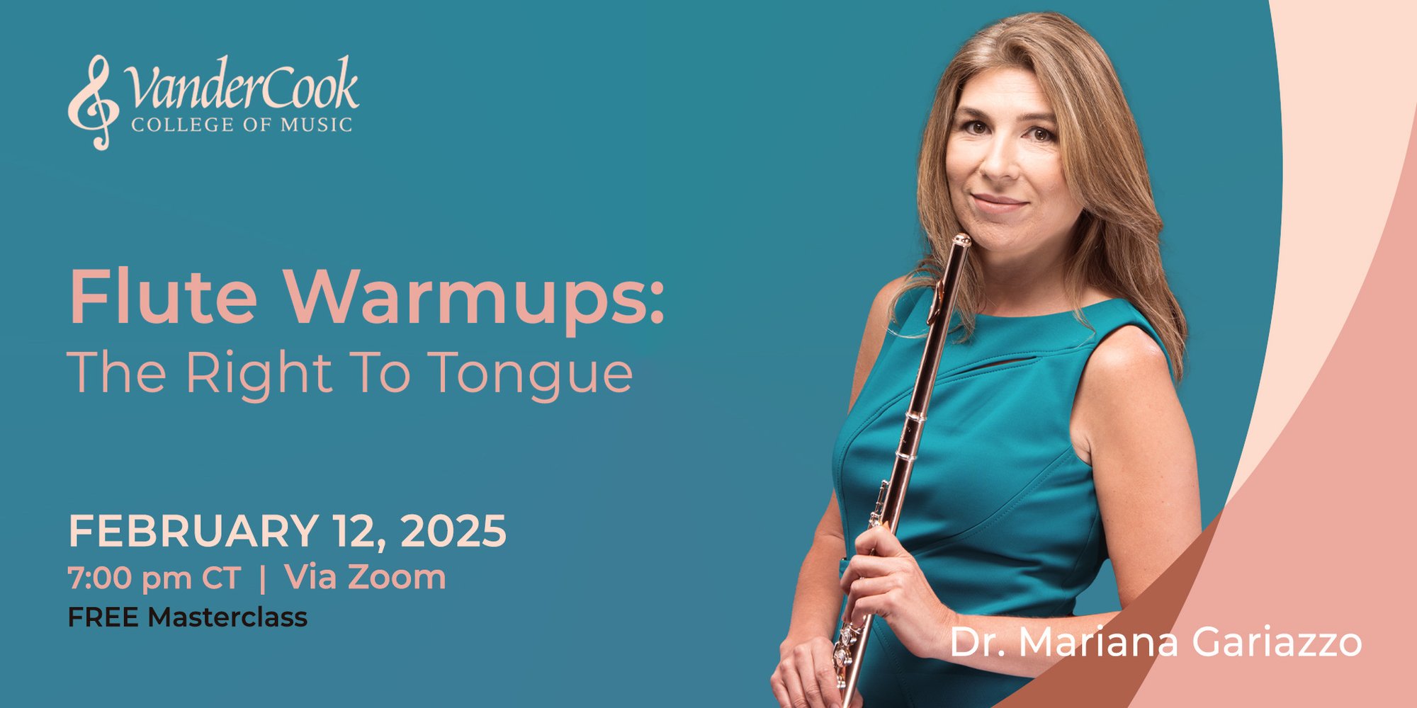 HUB - Flute Warmups The Right To Tongue - Dr. Gariazzo Masterclass SP25