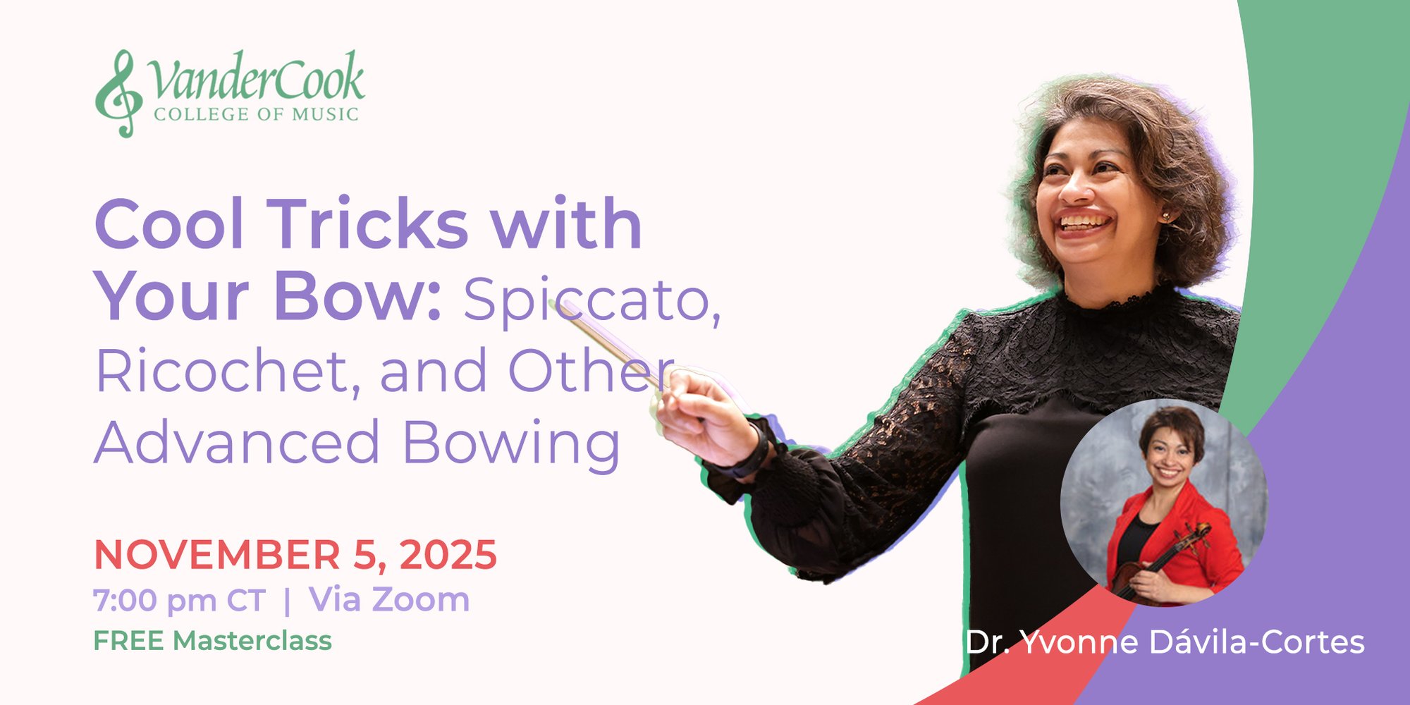3. Cool Tricks with your Bow - Dr. DC - FA25 Masterclass 3. Cool Tricks with your Bow - Dr. DC - FA25 Masterclass