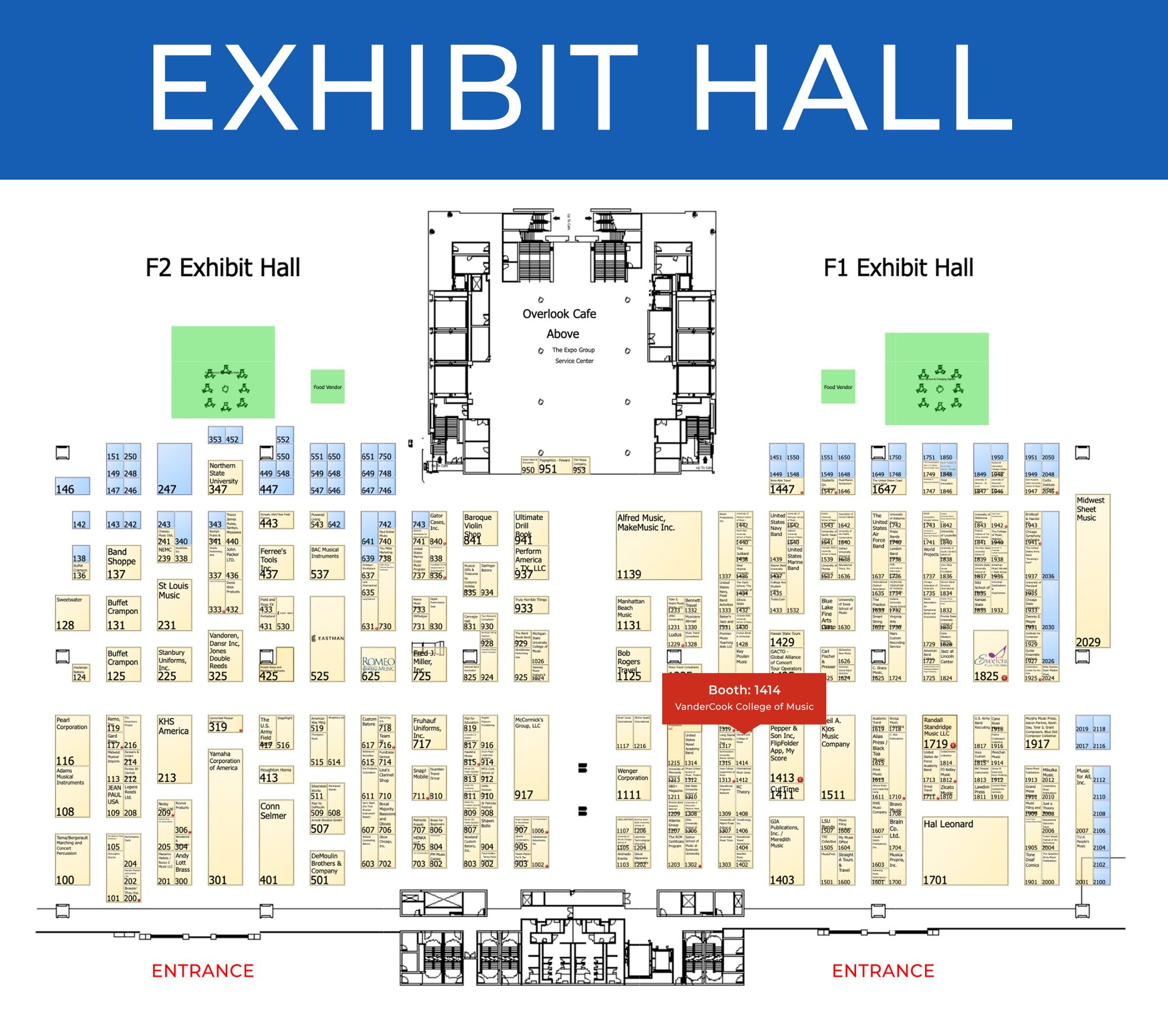 Midwest 2023 Vendor Map